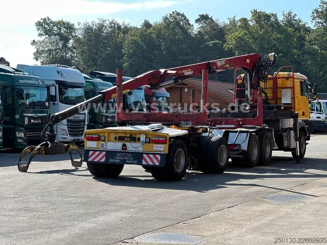 Лісовоз MAN TGX  33.540 6x4 BL  Langholz TAJFUN