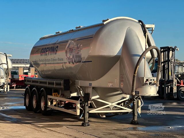 Silo semitrailer FELDBINDER EUT 39.3 39m³ 2 Euter  NLA 3x Vorhanden