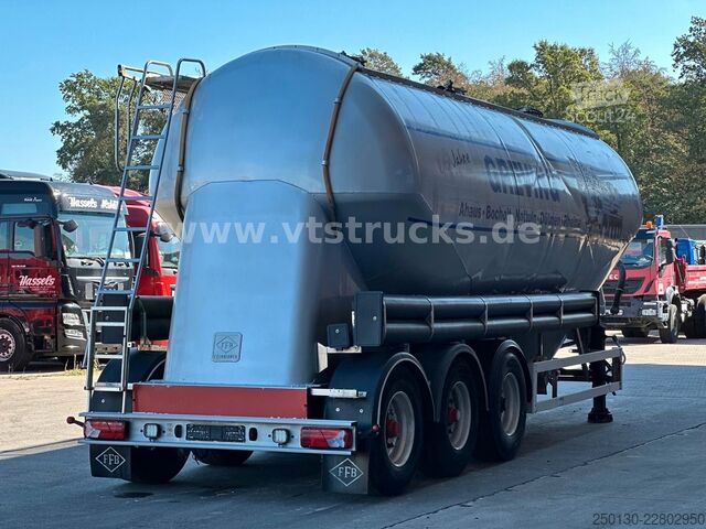 Siloauflieger FELDBINDER EUT 40.3 40m³, 2 Euter, Nachlauf-Lenkachse,