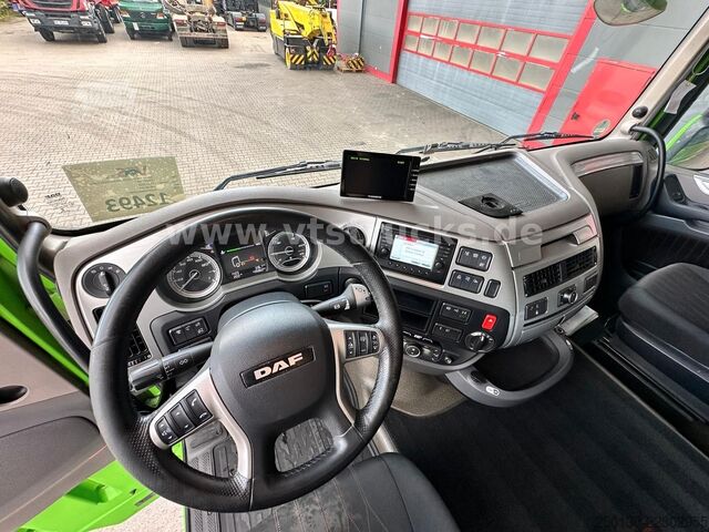 Kreaturvogn DAF XF 480 LL 6x2 3.Stock Menke Viehwagen m. Hubdach