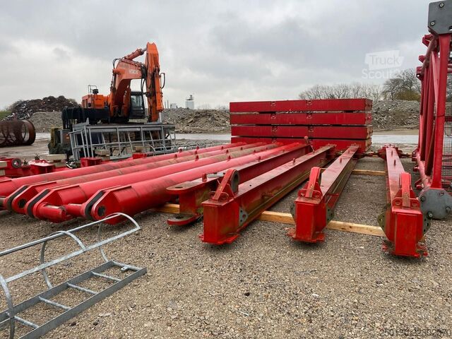 Кули кран Kroll K1500L 125To. voll Ausgestattet