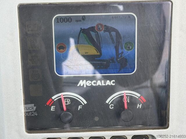 Mini-escavadora Mecalac 8 M CR -7.6T - 6447 H - FULL HYDR + MANY EXTRA ...