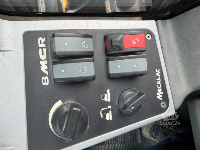 Carregadora de lagartas Mecalac 8 M CR -7.6T - 6447 H - FULL HYDR + MANY EXTRA ...