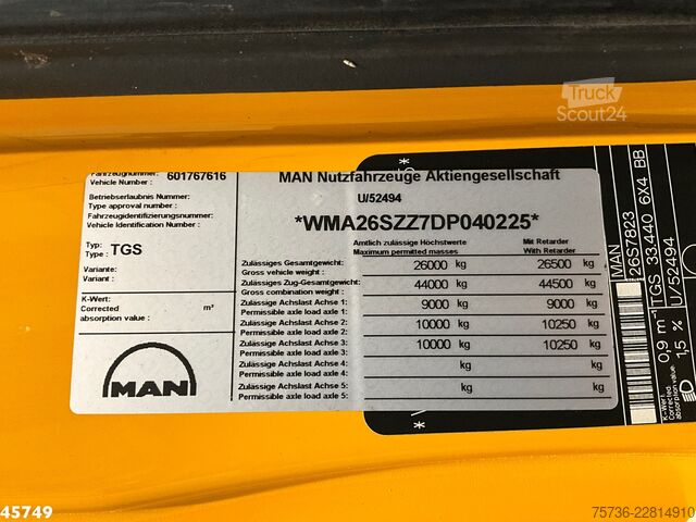 Sistem ruku kuke Man TGS 33.440 6x4 ZF Intarder Manual Full steel 21...