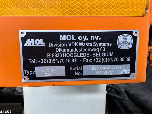 Køretøj til indsamling af affald Volvo FM 260 VDK 12m³