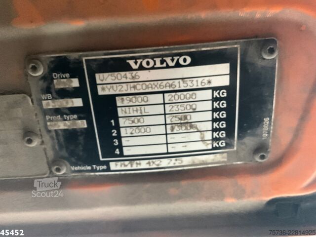 Køretøj til indsamling af affald Volvo FM 260 VDK 12m³