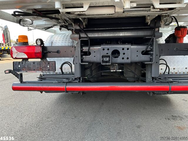 Darus billenőplatós teherautó Scania P 340 Euro 6 CNG HMF 25 Tonmeter laadkraan