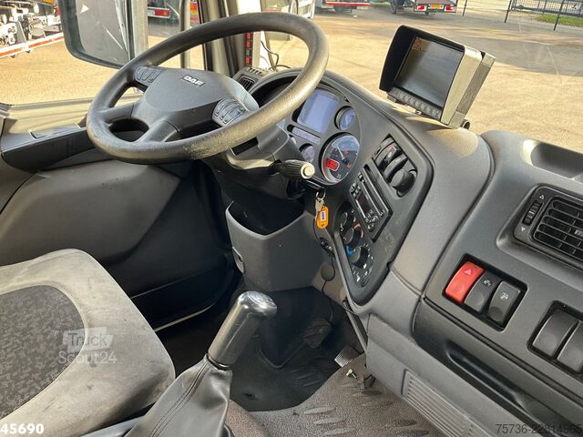 Darus billenőplatós teherautó DAF FA 55 LF 220 HMF 10 Tonmeter laadkraan Just 119...