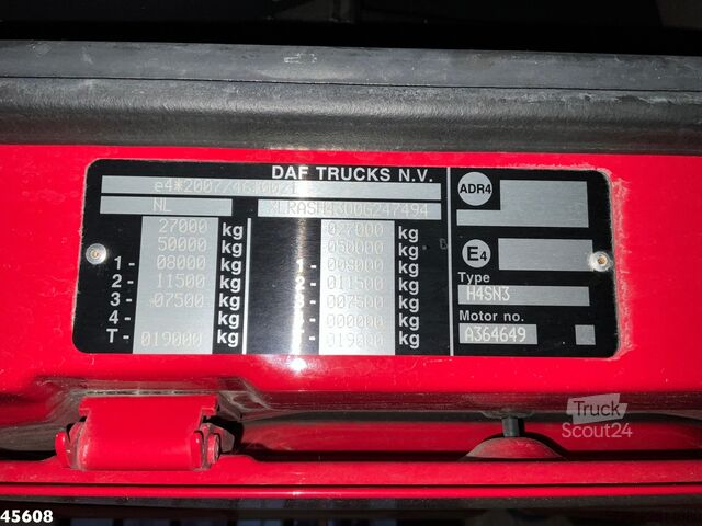 Шаси с кабина DAF FAN XF 480 Euro 6 Chassis cabine with PTO