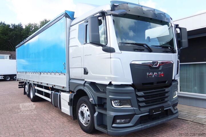 Liukuva pressu MAN TGX 26.430 6x2  Huif + schuifdak , Full air, st...
