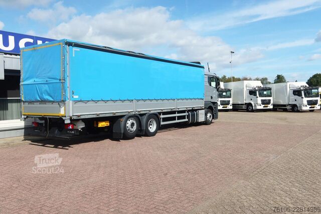 Liukuva pressu MAN TGX 26.430 6x2  Huif + schuifdak , Full air, st...