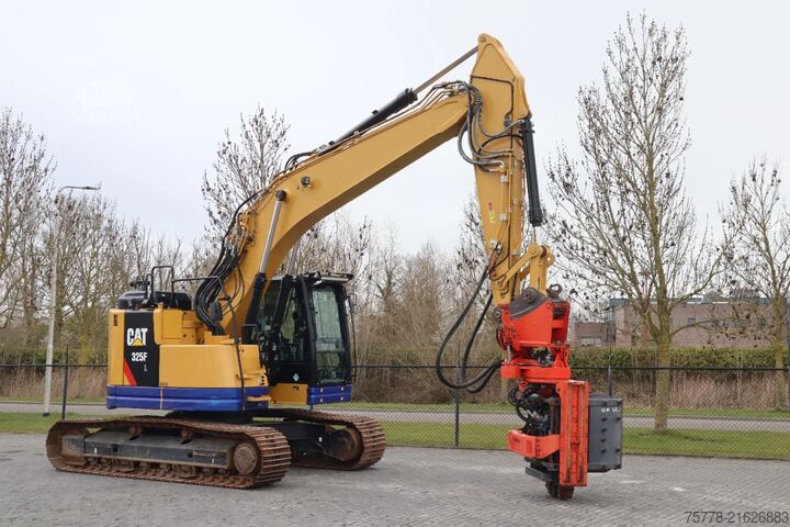 Machine de battage Caterpillar 325 F LCR | MOVAX SG-50V | ROTOTILT | SHEET PIL...