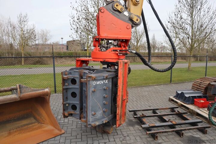 Machine de battage Caterpillar 325 F LCR | MOVAX SG-50V | ROTOTILT | SHEET PIL...