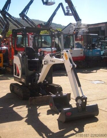 Мини-экскаватор BOBCAT E 17 *2x Löffel* *Verstellfahrwerk* vgl 16 19 20