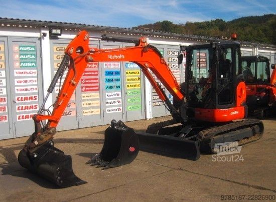 Minibagger KUBOTA U48-4 * 2x Löffel *