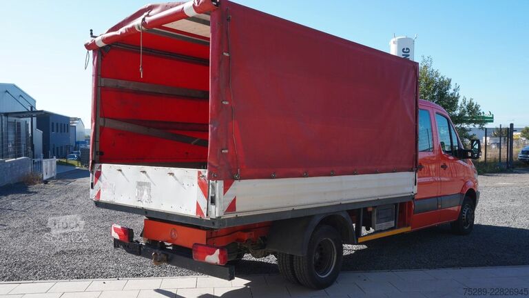 Фургон с брезентова завеса MERCEDES-BENZ Sprinter 519 CDI L3 Doka Standheizung