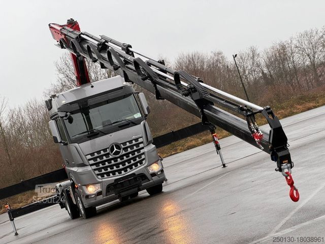 Zware vrachtwagen MERCEDES-BENZ Arocs 2552 6x2 Lift Achse HMF 4020