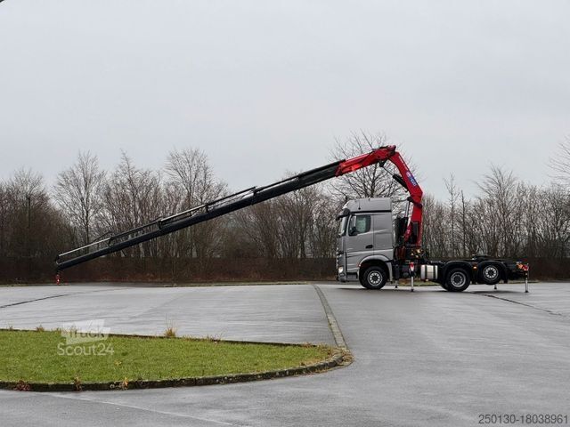 Zware vrachtwagen MERCEDES-BENZ Arocs 2552 6x2 Lift Achse HMF 4020