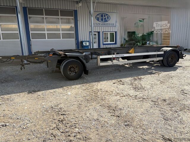 Výměnný podvozek přívěsu x Lafette Verzinkt 950mm Höhe Zwilling