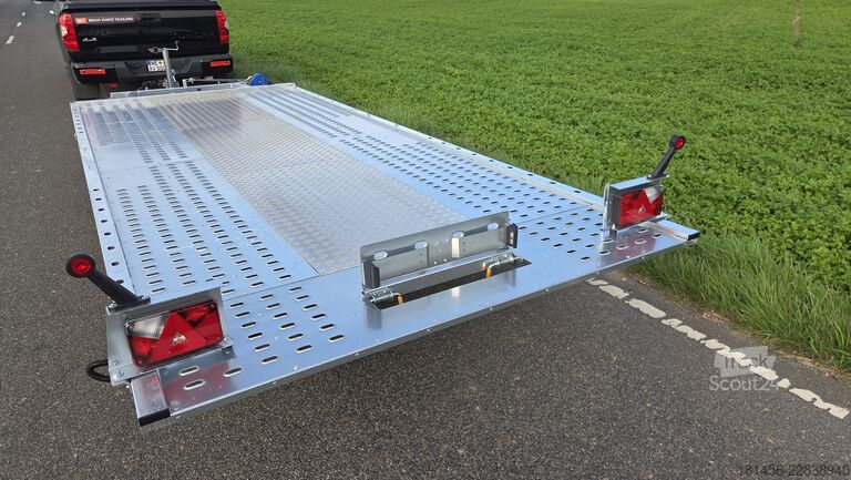 Autovedēja piekabe trailershop Martz GT kipp 480 2 3000kg Profi Boden
