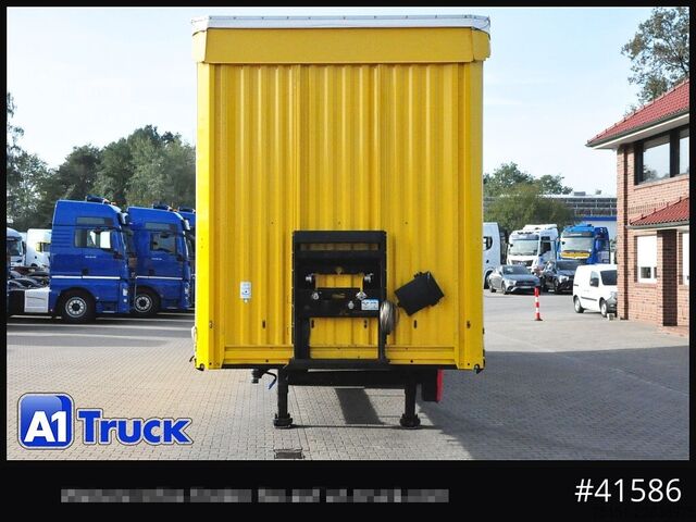 Atvērta puspiekabe ar tentu Kässbohrer Mega Trailer, Code XL, Aluplank, BPW
