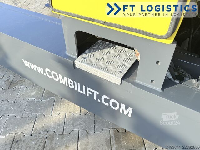 Carretilla retráctil de 4 vías Combilift C3000 GAS DUPLEX PLATFORM 1500 FREE LIFT