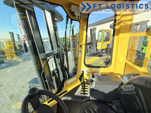 Carretilla retráctil de 4 vías Combilift C3000 GAS DUPLEX PLATFORM 1500 FREE LIFT
