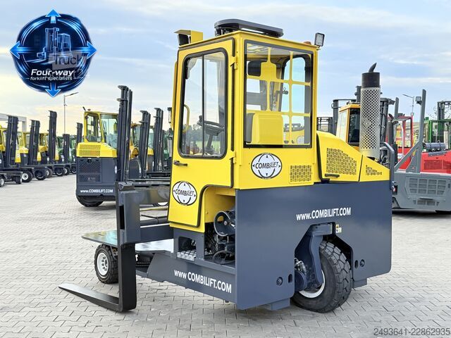 Carretilla retráctil de 4 vías Combilift C4800 GAS DUPLEX 4040MM FREE-LIFT