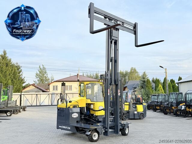 Carretilla retráctil de 4 vías Combilift C4800 GAS DUPLEX 4040MM FREE-LIFT
