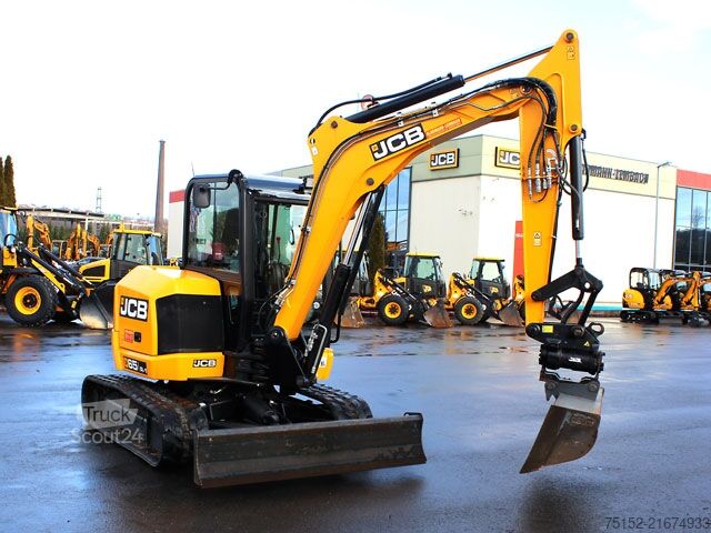 Mini-excavadoras JCB Kompaktbagger  65 R-1  Vollausstattung Demomaschine