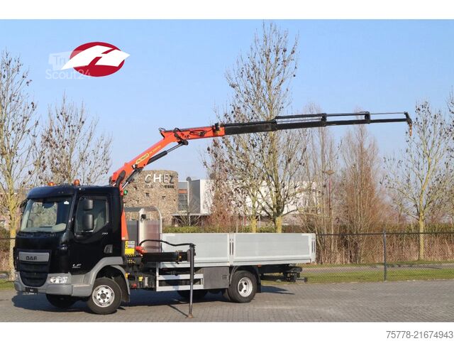 Crane truck DAF LF 210 | 4X2 | PALFINGER PK5001 | REMOTE | 48.0...