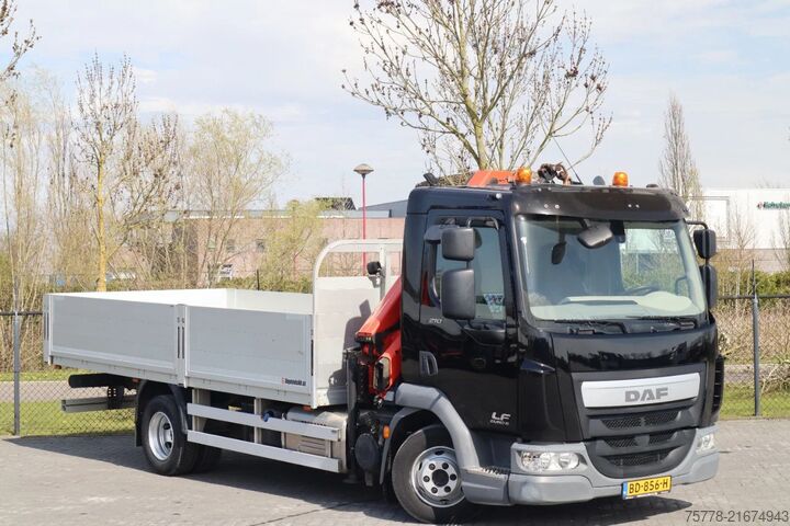 Crane truck DAF LF 210 | 4X2 | PALFINGER PK5001 | REMOTE | 48.0...