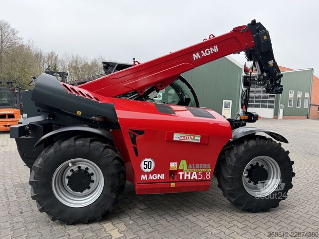 Teleskopinis krautuvas Magni THA 5.8 F/D