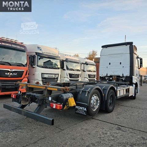 Wissellaadbak vrachtwagen MERCEDES-BENZ Actros 2540 MP4, Euro 6, Liftachse, AHK, 1.Hand