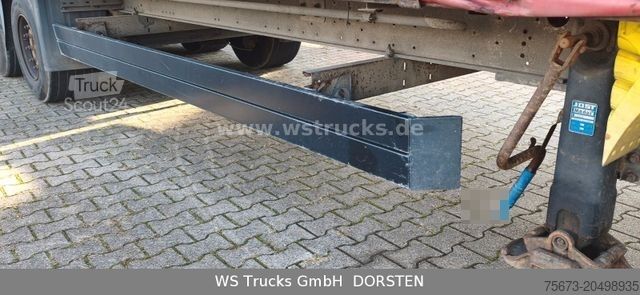 Auflieger mit Pritsche & Plane SCHMITZ CARGOBULL Mega SDP27 Hubdach Edscher  XL Code