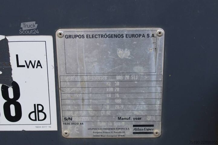 žvyras Atlas Copco QAS 20