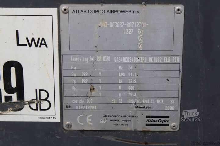 žvyras Atlas Copco QAS 40