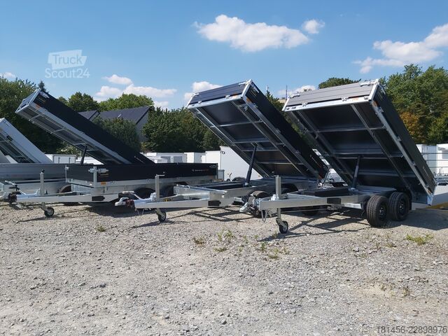 Arklio priekaba Saris Kompakter Volumenkipper 276x150x90cm  2000kg oder 2700kg wahlweise