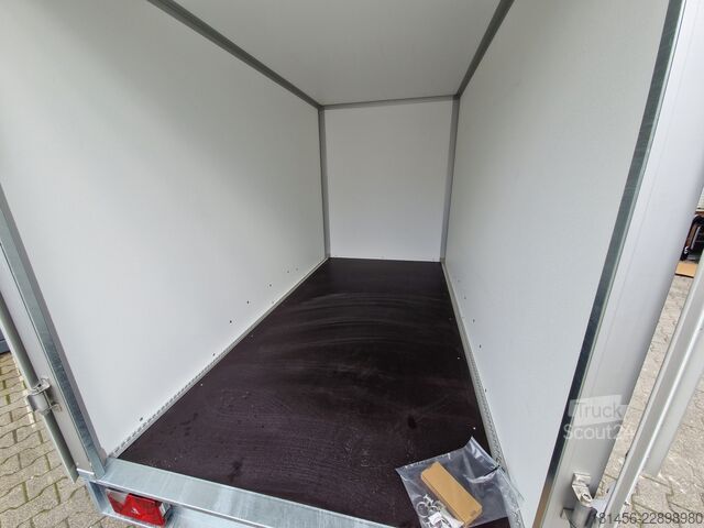 Dėžinė priekaba Saris grauer GFK Koffer GO 306 154 180 1500