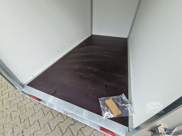 Dėžinė priekaba Saris grauer GFK Koffer GO 306 154 180 1500