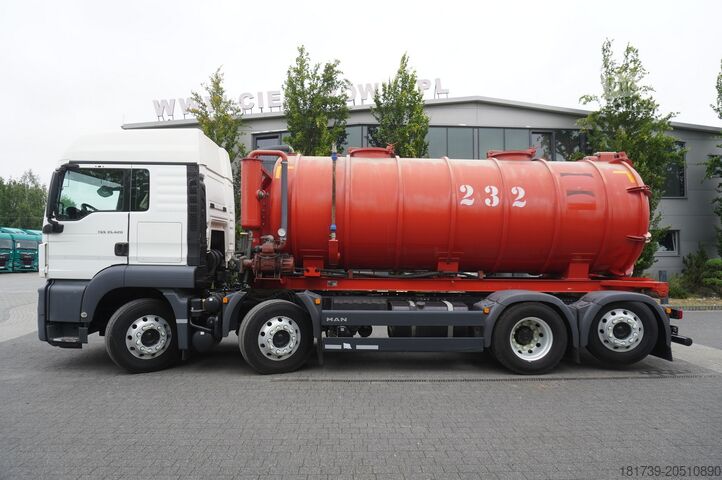 Septic tank MAN TGS 35.420 8×2 /NEW septic barrel 13000L