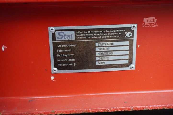 Septic tank MAN TGS 35.420 8×2 /NEW septic barrel 13000L