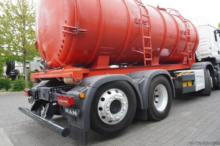 Septic tank MAN TGS 35.420 8×2 /NEW septic barrel 13000L