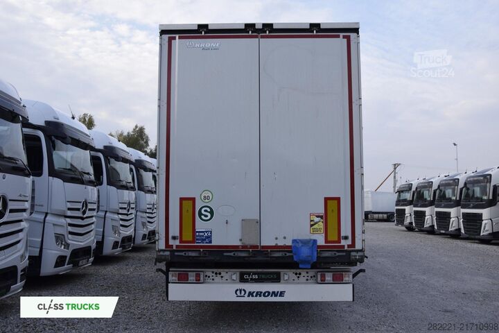 ανοιχτό ημιρυμουλκούμενο με μουσαμά KRONE SDP Profi Liner Standard Lifting Axle