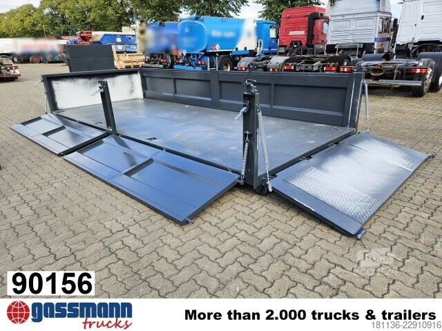 Conteneur à benne amovible  Abrollcontainer ABPR ca. 12,5m³,  überfahrbare