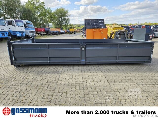 Conteneur à benne amovible  Abrollcontainer ABPR ca. 12,5m³,  überfahrbare