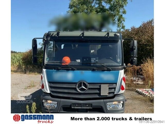Kiepwagen Mercedes-Benz Atego 923 K 4x2, 2x AHK, Kran Hiab 055 BS-2 HiDuo,