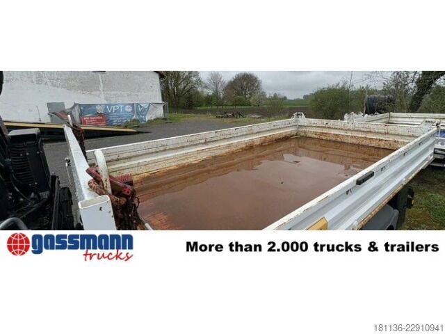 Kiepwagen Mercedes-Benz Atego 923 K 4x2, 2x AHK, Kran Hiab 055 BS-2 HiDuo,
