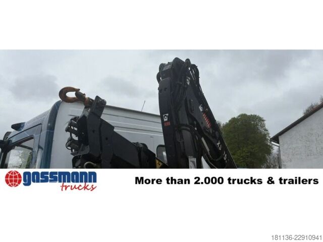 Kiepwagen Mercedes-Benz Atego 923 K 4x2, 2x AHK, Kran Hiab 055 BS-2 HiDuo,