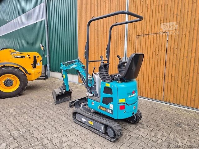 Екскаватор-навантажувач Sunward SWE08B - Vorführmaschine, MS01, 2 Löffel